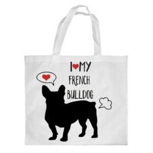 Francia bulldogos táska